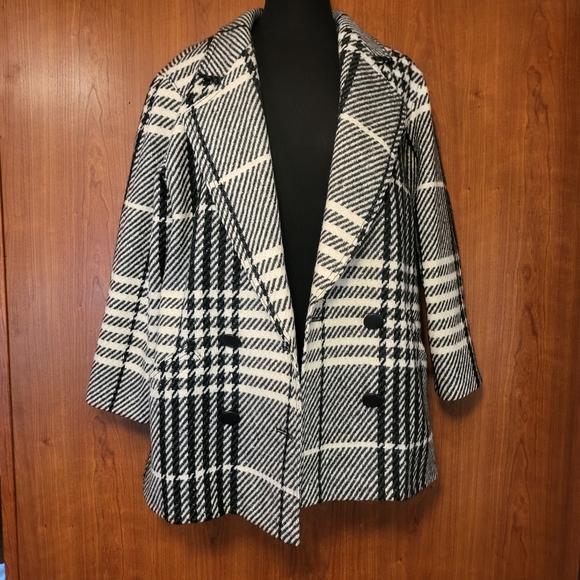 Reine Schurwolle Men Over Coat Pure Wool Laine Vierge Made in Germany Sz 38 - Picture 3 of 16